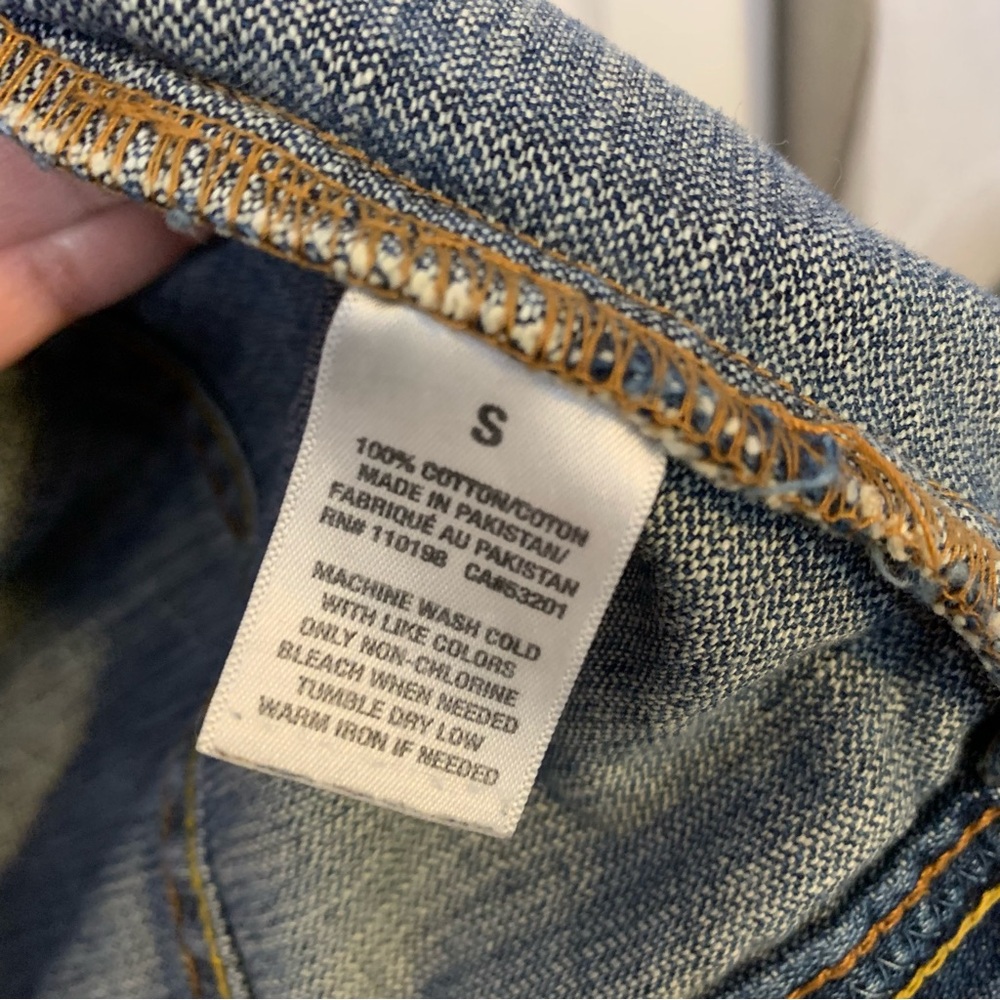 Aeropostale Distressed Denim Jacket - Picture 7 of 7